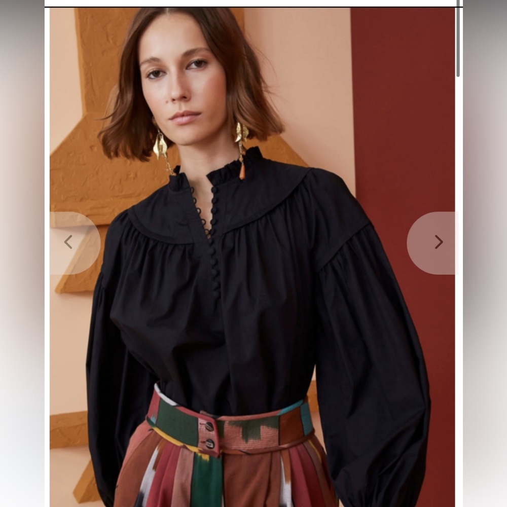 Ulla Johnson Women's Marika Blouse never worn